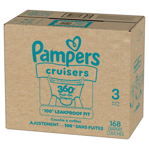 Pampers Cruisers 360 Diapers - (Select Size and Count)
