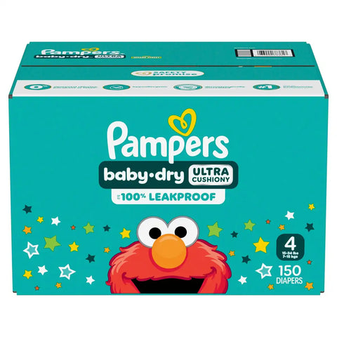 Pampers Baby Dry Diapers - (Select Size and Count)