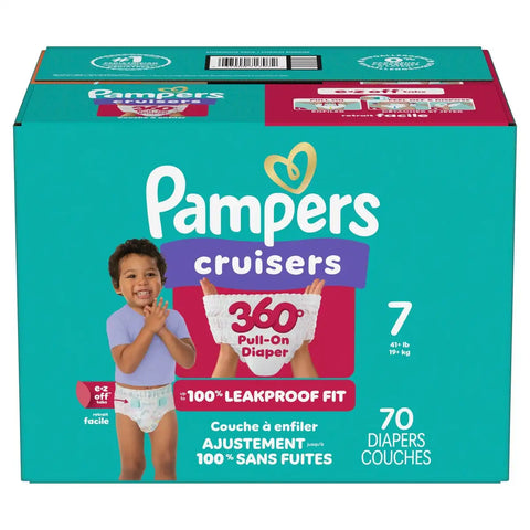 Pampers Cruisers 360 Diapers - (Select Size and Count)