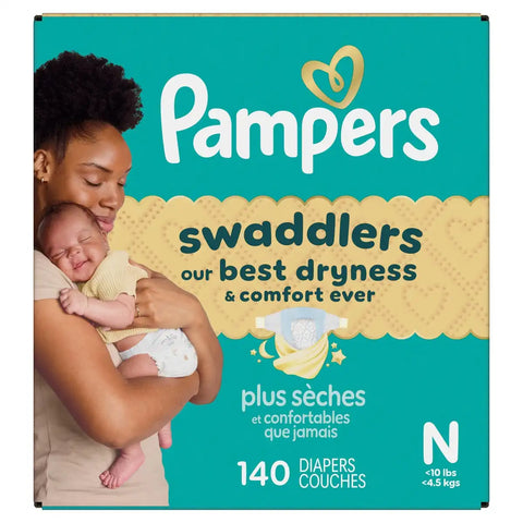 Pampers Swaddlers Sensitive Disposable Diapers - (Select Size and Count)