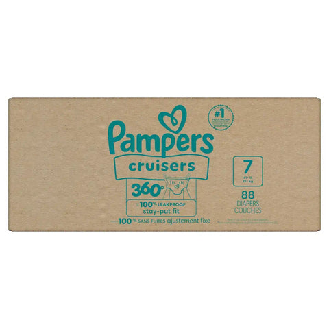 Pampers Cruisers 360 Diapers - (Select Size and Count)
