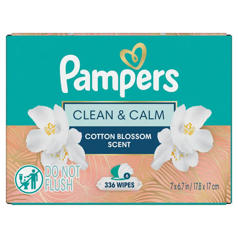 Pampers Clean & Calm Baby Wipes