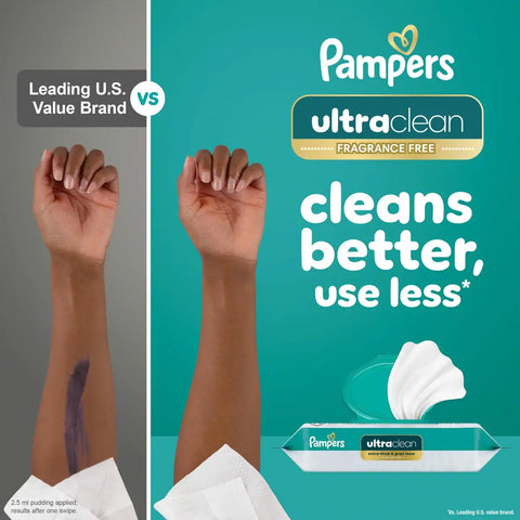 Pampers Ultra Clean Baby Wipes