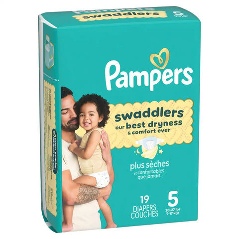 Pampers Swaddlers Sensitive Disposable Diapers - (Select Size and Count)