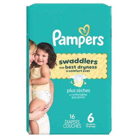 Pampers Swaddlers Sensitive Disposable Diapers - (Select Size and Count)