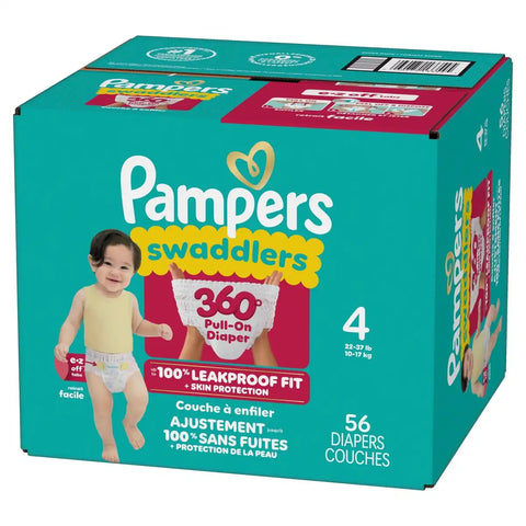 Pampers Swaddler 360 Disposable Baby Diapers