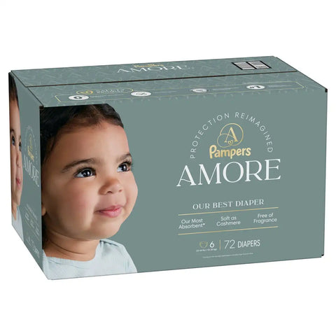 Amore by Pampers Luxury Diapers - (Select Size and Count)