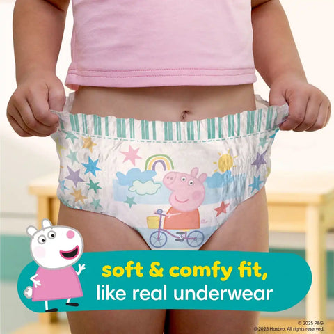 Easy Ups Girls' Disposable Training Underwear - (Select Size and Count)