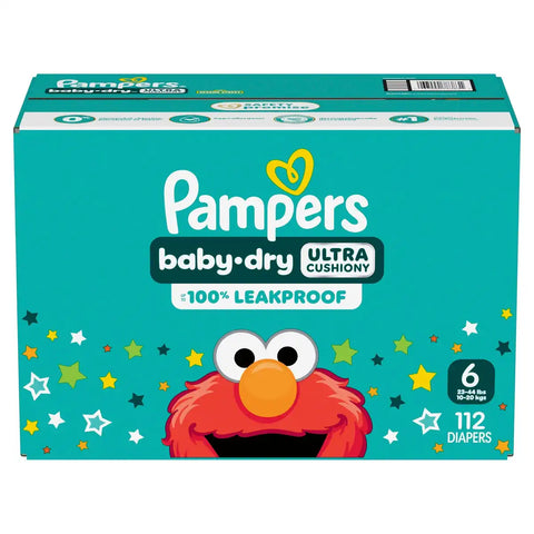 Pampers Baby Dry Diapers - (Select Size and Count)