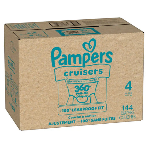 Pampers Cruisers 360 Diapers - (Select Size and Count)