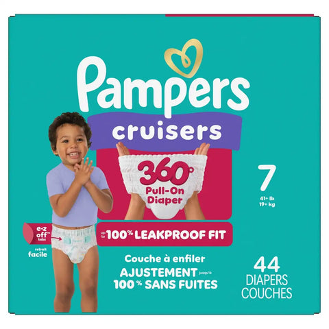 Pampers Cruisers 360 Diapers - (Select Size and Count)