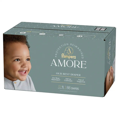 Amore by Pampers Luxury Diapers - (Select Size and Count)