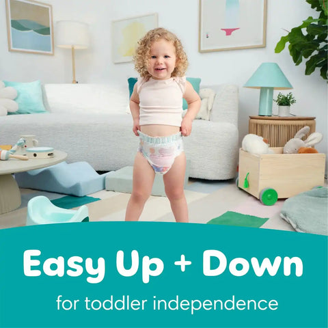 Easy Ups Girls' Disposable Training Underwear - (Select Size and Count)