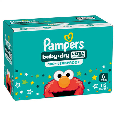 Pampers Baby Dry Diapers - (Select Size and Count)
