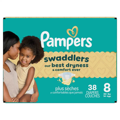 Pampers Swaddlers Sensitive Disposable Diapers - (Select Size and Count)