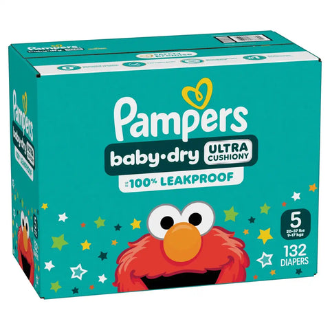 Pampers Baby Dry Diapers - (Select Size and Count)