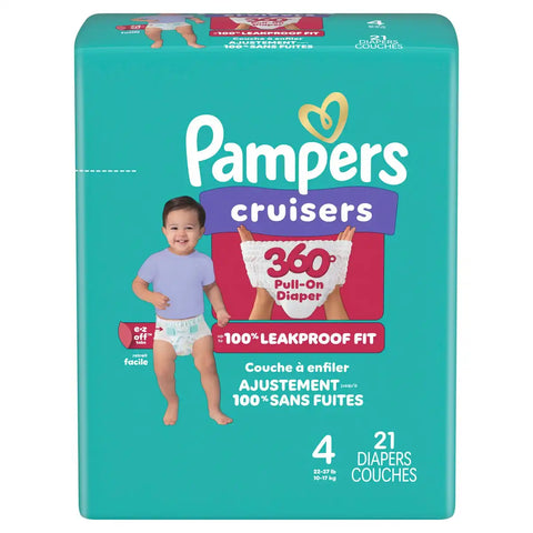 Pampers Cruisers 360 Diapers - (Select Size and Count)