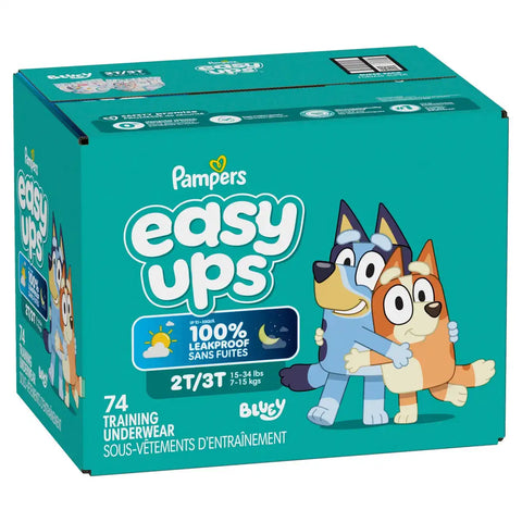 Pampers Easy Ups Bluey Training Underwear - (Select Size and Count)