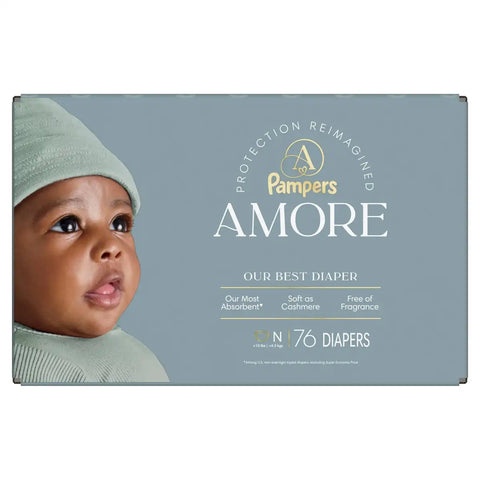 Amore by Pampers Luxury Diapers - (Select Size and Count)