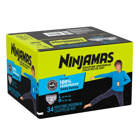 Pampers Ninjamas Nighttime Boys' Underwear - (Select Size and Count)