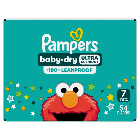 Pampers Baby Dry Diapers - (Select Size and Count)