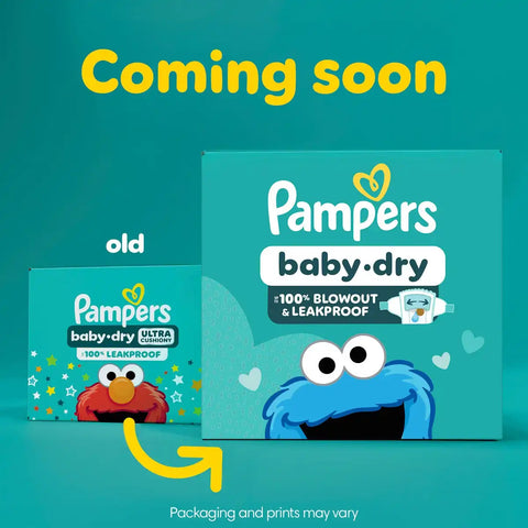 Pampers Baby Dry Diapers - (Select Size and Count)