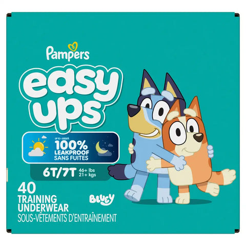Pampers Easy Ups Bluey Training Underwear - (Select Size and Count)