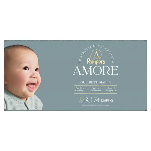 Amore by Pampers Luxury Diapers - (Select Size and Count)