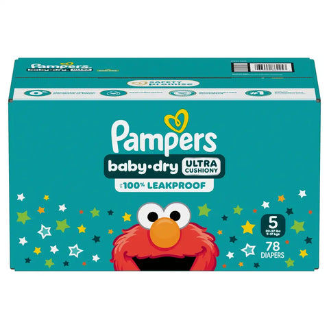 Pampers Baby Dry Diapers - (Select Size and Count)