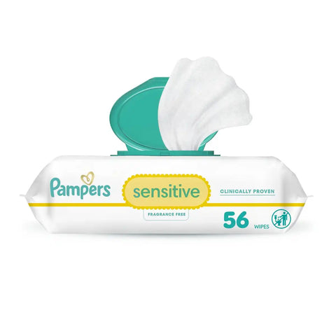 Pampers Sensitive Baby Wipes (Select Count)