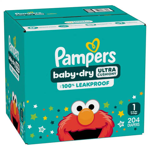 Pampers Baby Dry Diapers - (Select Size and Count)