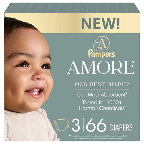 Amore by Pampers Luxury Diapers - (Select Size and Count)
