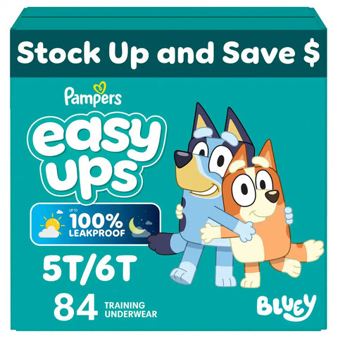 Pampers Easy Ups Bluey Training Underwear - (Select Size and Count)