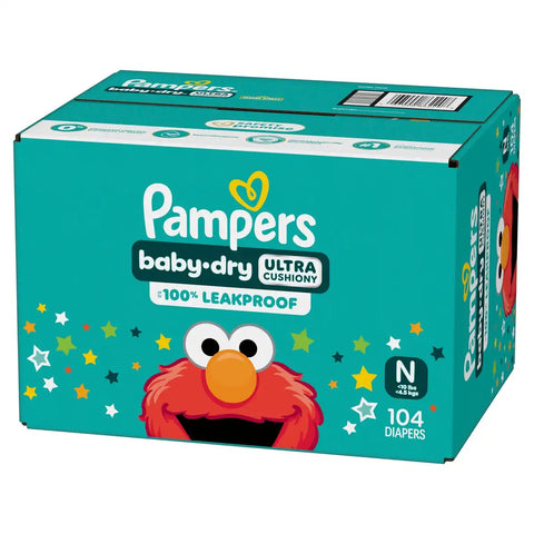 Pampers Baby Dry Diapers - (Select Size and Count)