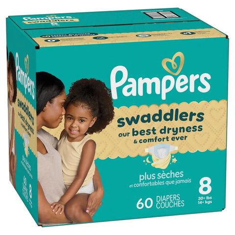 Pampers Swaddlers Sensitive Disposable Diapers - (Select Size and Count)