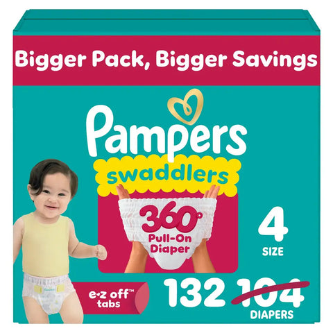 Pampers Swaddler 360 Disposable Baby Diapers
