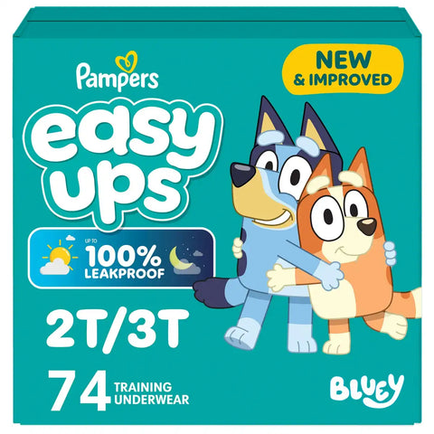 Pampers Easy Ups Bluey Training Underwear - (Select Size and Count)