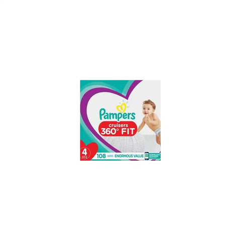 Pampers Cruisers 360 Diapers - (Select Size and Count)