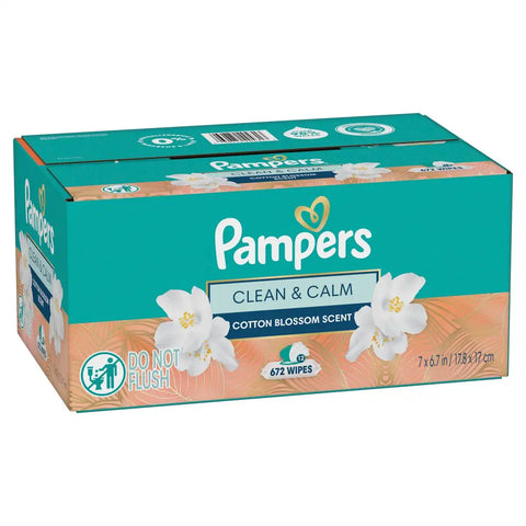 Pampers Clean & Calm Baby Wipes