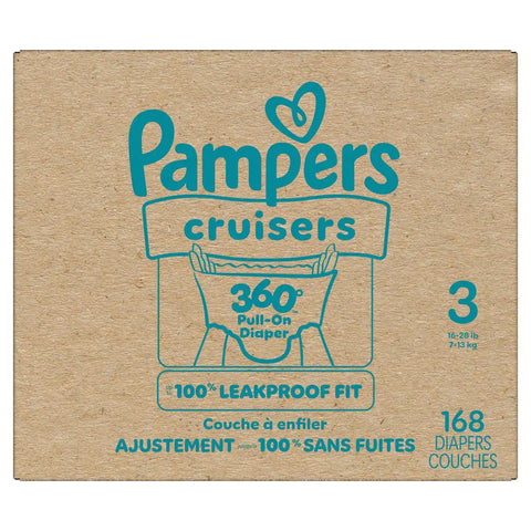 Pampers Cruisers 360 Diapers - (Select Size and Count)