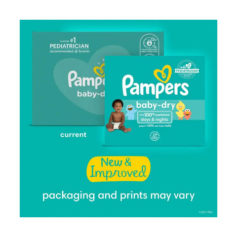 Open Box (Final Sale) - Pampers Baby Dry Diapers