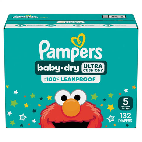 Pampers Baby Dry Diapers - (Select Size and Count)