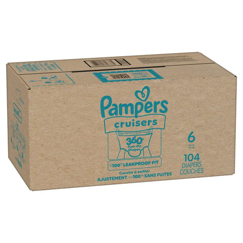 Pampers Cruisers 360 Diapers - (Select Size and Count)