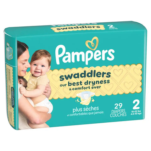 Pampers Swaddlers Sensitive Disposable Diapers - (Select Size and Count)