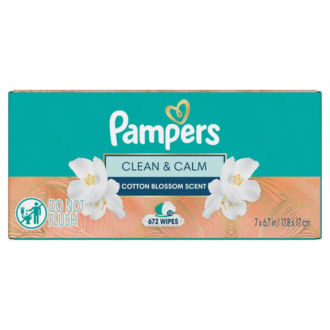 Pampers Clean & Calm Baby Wipes