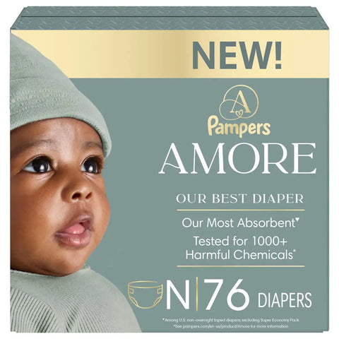 Amore by Pampers Luxury Diapers - (Select Size and Count)