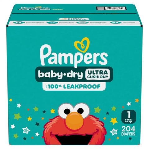 Pampers Baby Dry Diapers - (Select Size and Count)