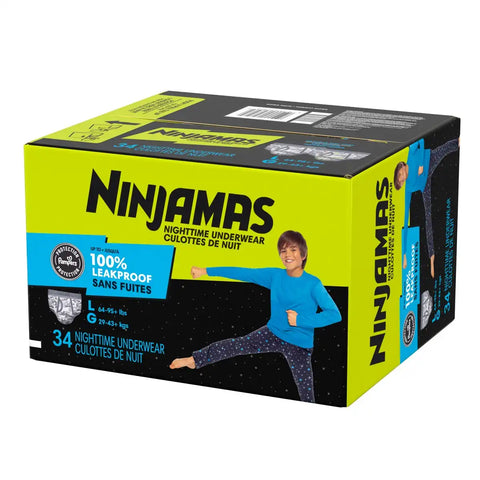 Pampers Ninjamas Nighttime Boys' Underwear - (Select Size and Count)