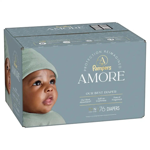 Amore by Pampers Luxury Diapers - (Select Size and Count)