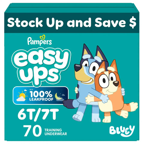 Pampers Easy Ups Bluey Training Underwear - (Select Size and Count)